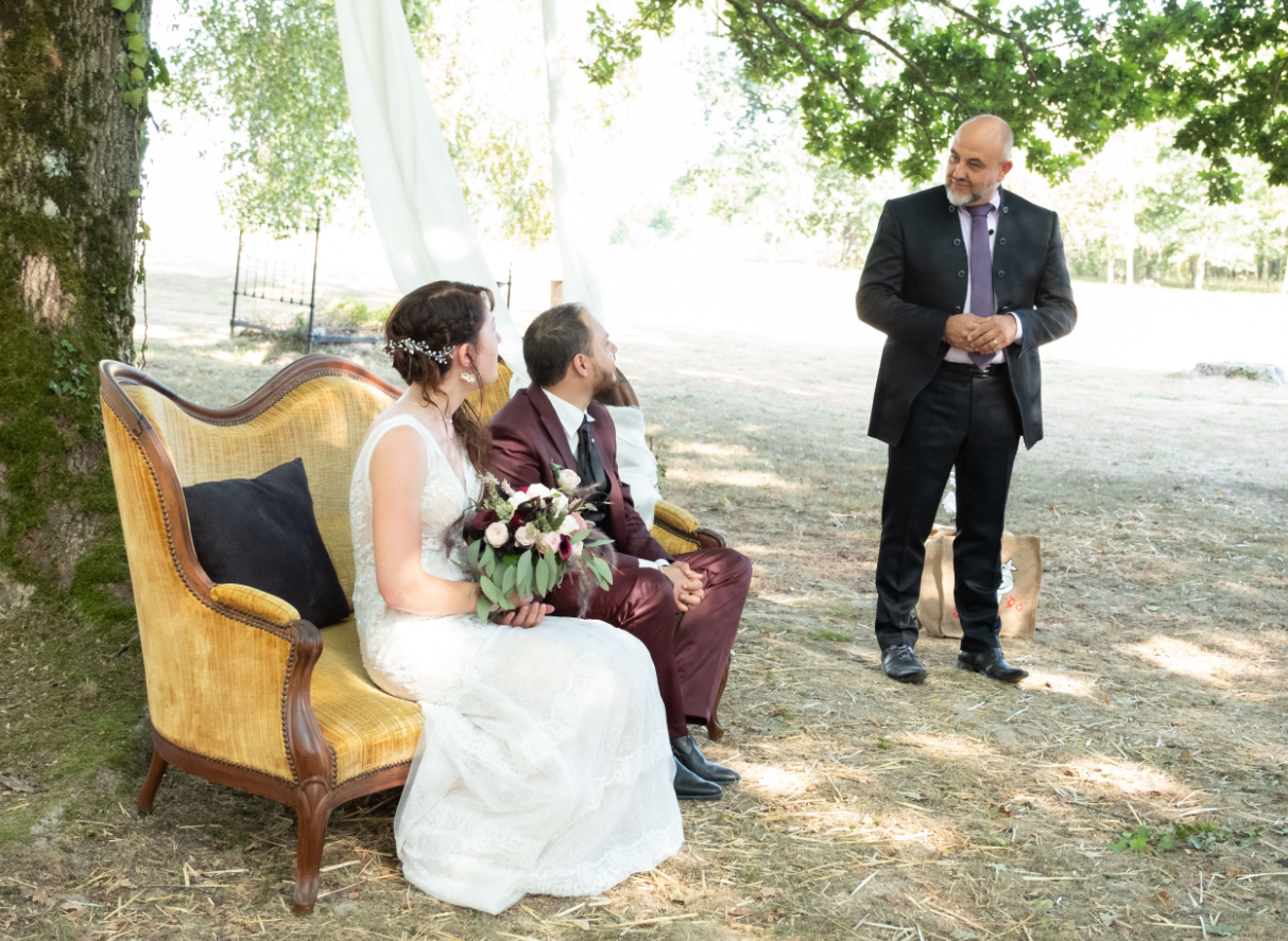 Mariage nature : la cérémonie